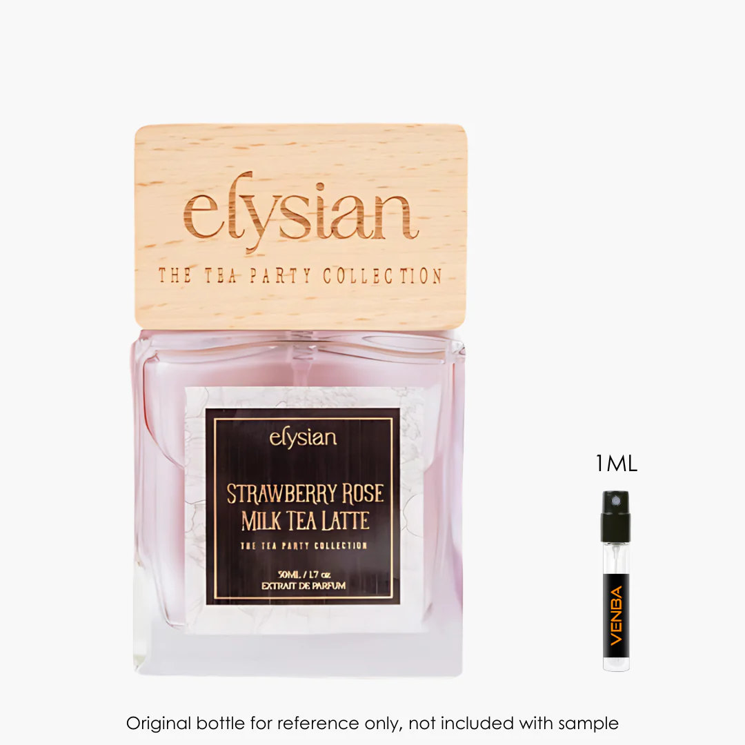 Elysian Strawberry Rose Milk Tea Latte Extrait - Image 2