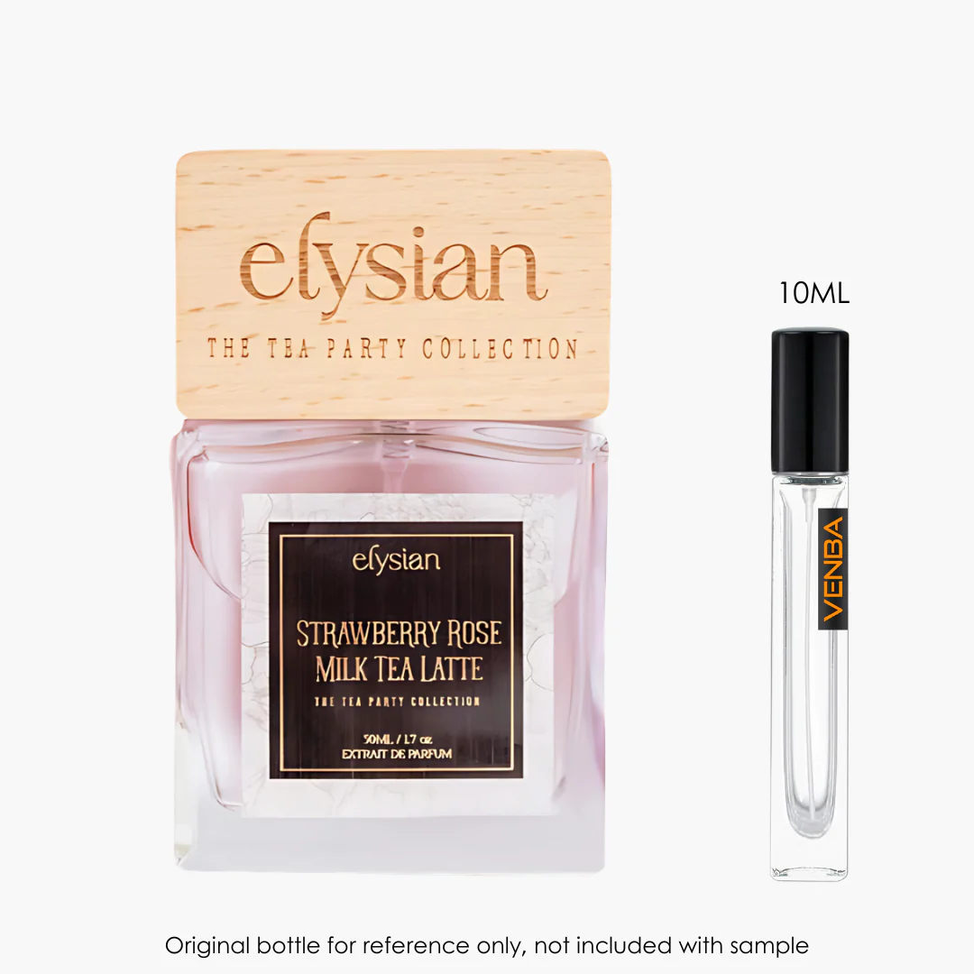 Elysian Strawberry Rose Milk Tea Latte Extrait - Image 4